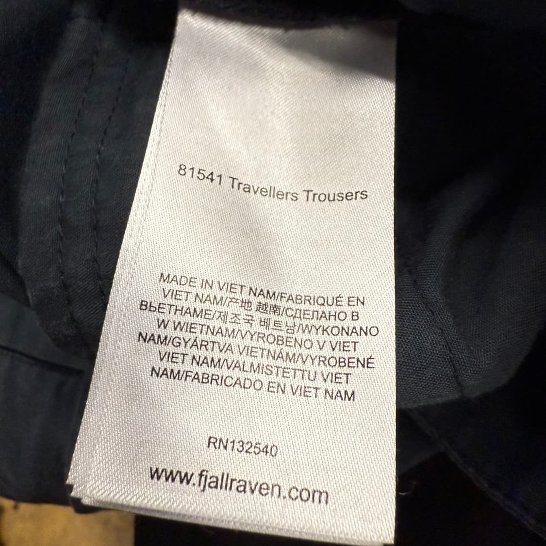 [정품] 피엘라벤 트래블러스 트라우저 팬츠 b17 상품이미지6