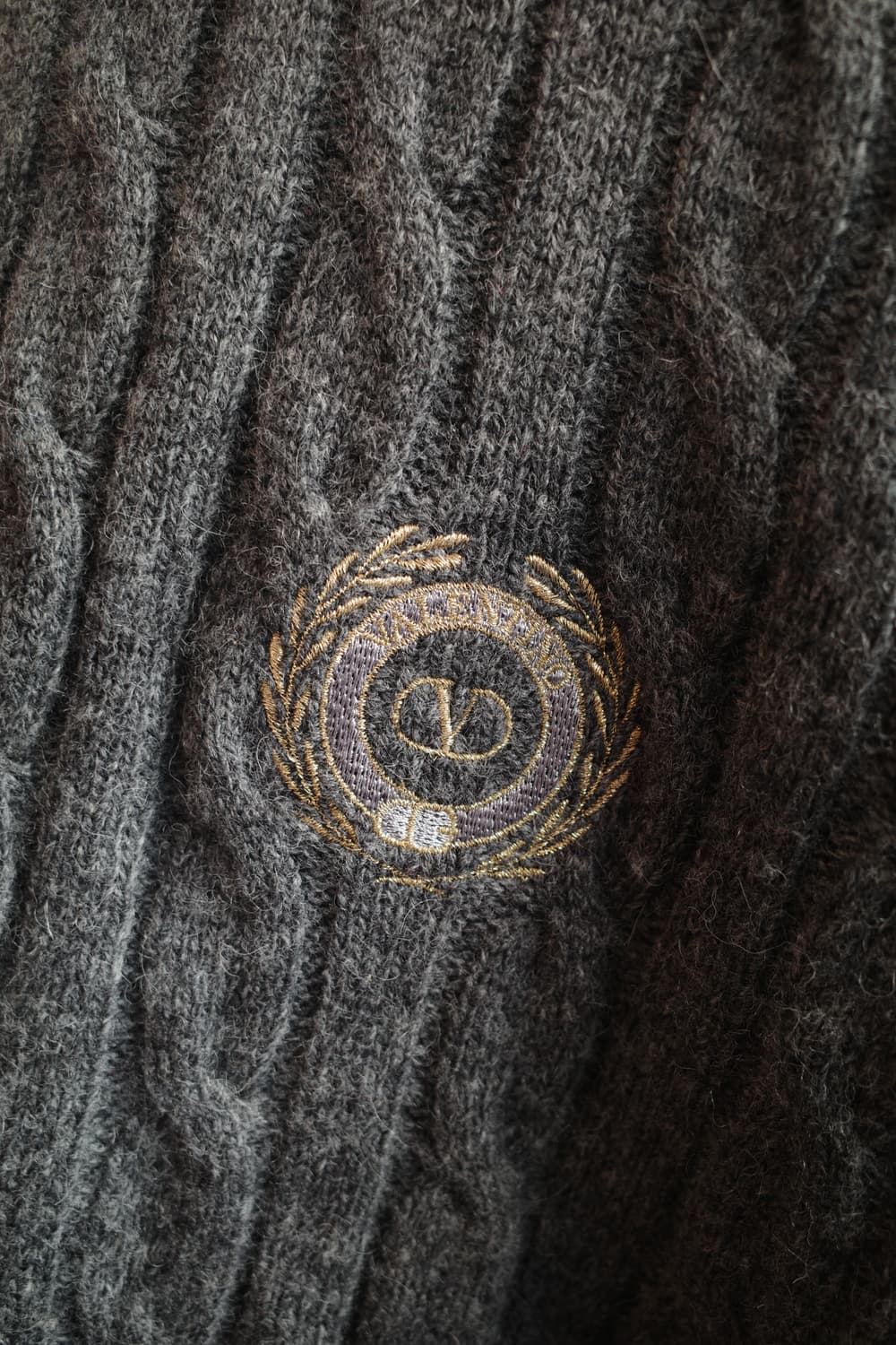 VALENTINO 발렌티노 자수 울 니트 (MADE IN ITALY) 상품이미지4