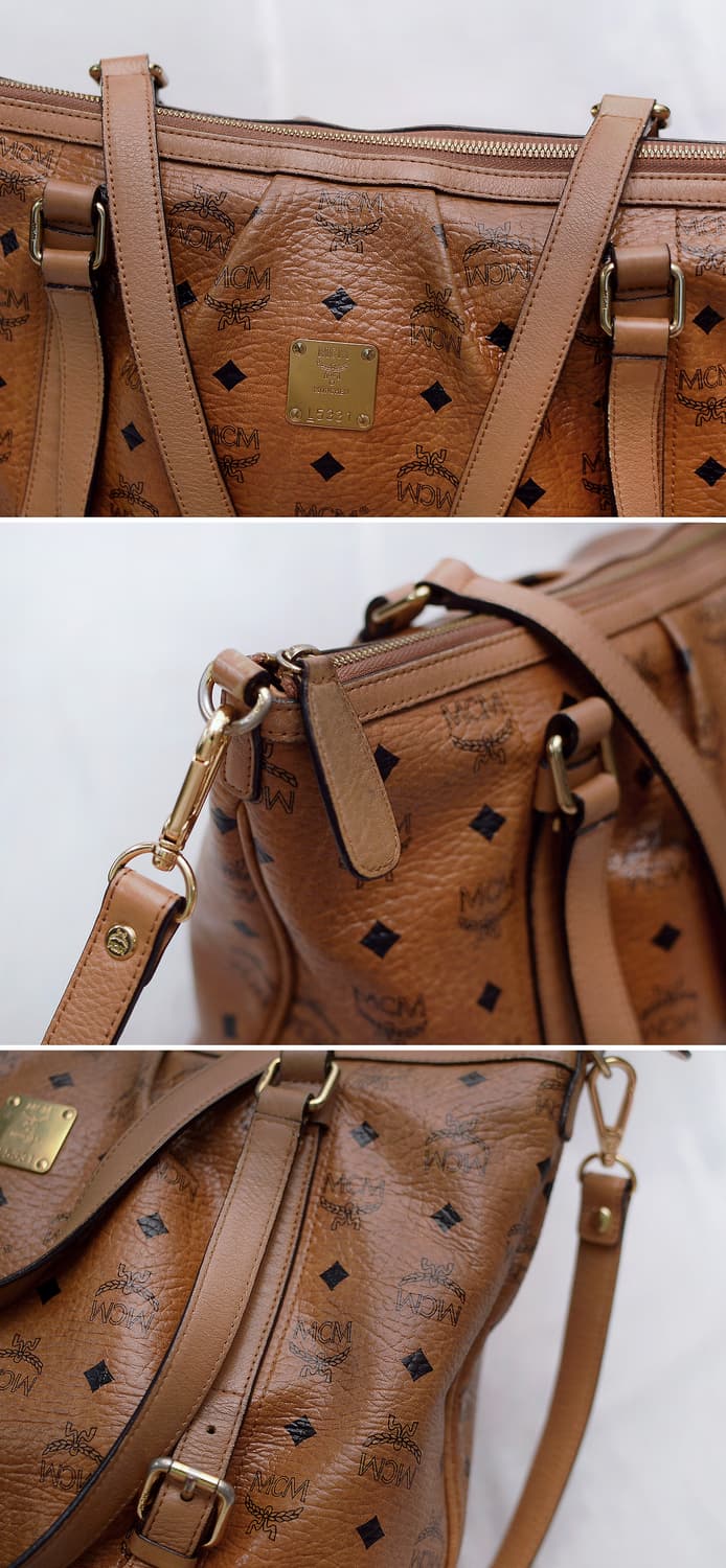 MCM 비세토스 모노그램 레더 쇼퍼백 (토트.숄더.크로스) 상품이미지7