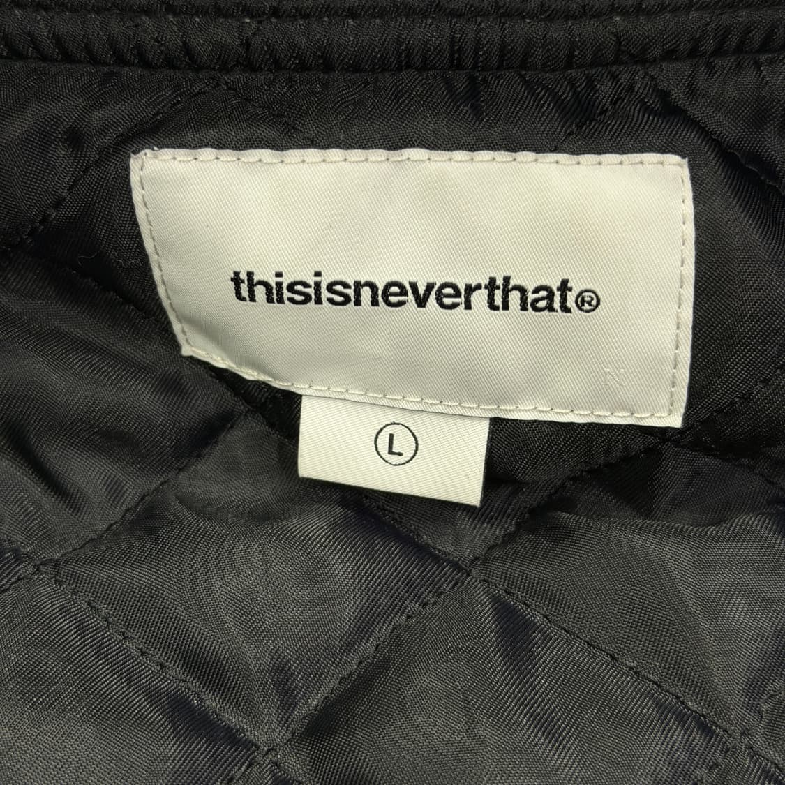 디스이즈네버댓 올드 카 자동차 바시티 야구점퍼 자켓 블랙 L 상품이미지8