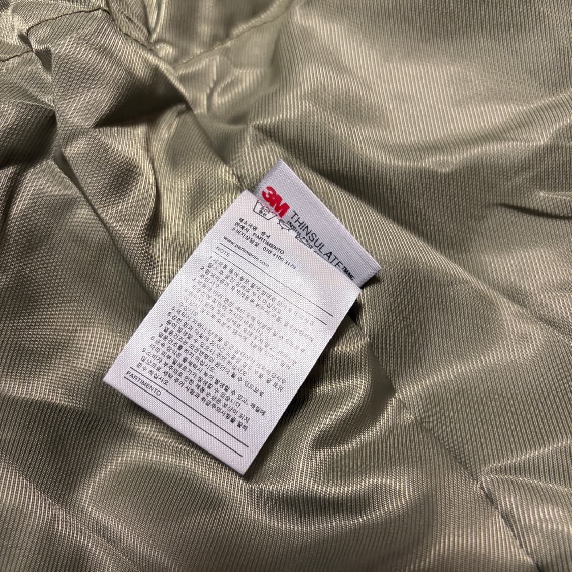 파르티멘토 M-65 피쉬테일 카키 카파 상품이미지5