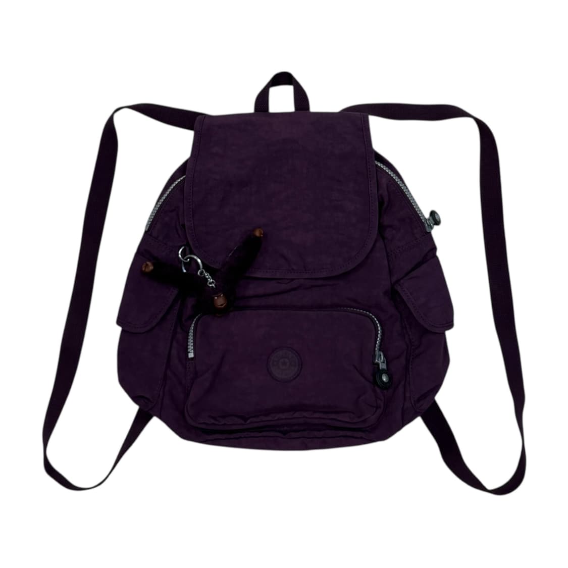 키플링 빈티지 고릴라 퍼플 보라 포켓 백팩 가방 상품이미지1