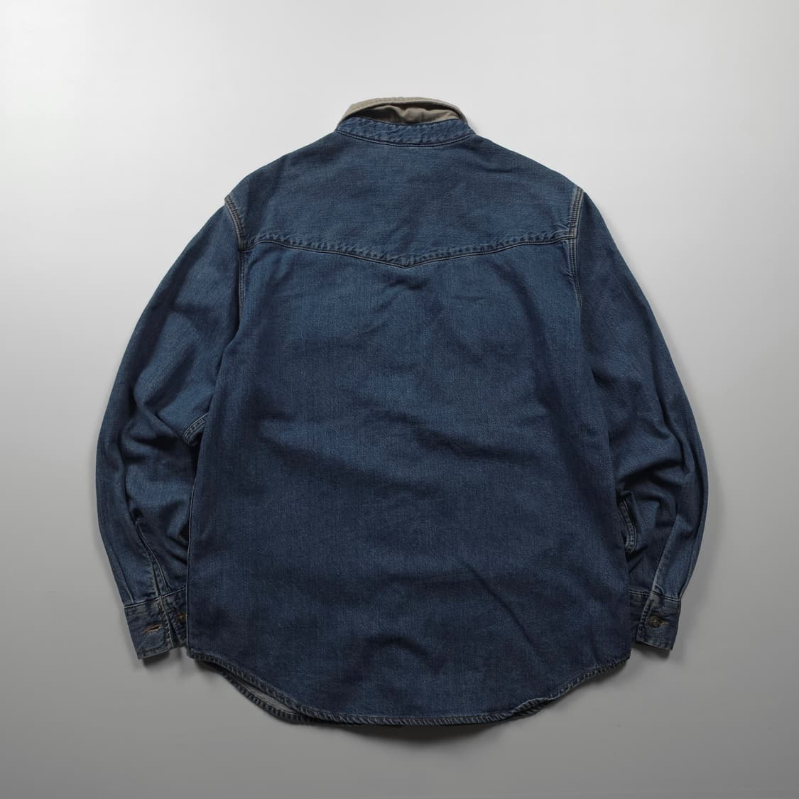 리바이스 USA 오리지널 코듀로이 카라 데늠 웨스턴 셔츠 (L) 상품이미지2