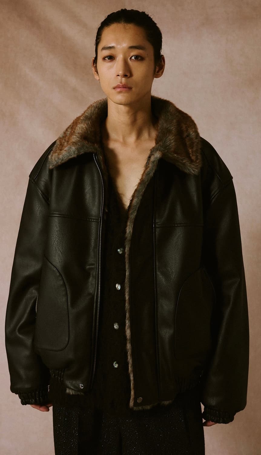 캠퍼우드 Fur/Leather Reversible Jack 상품이미지1