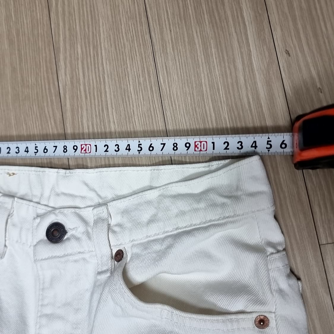 80~90년대 리바이스usa 505 화이트 데님 청바지(29) 상품이미지9