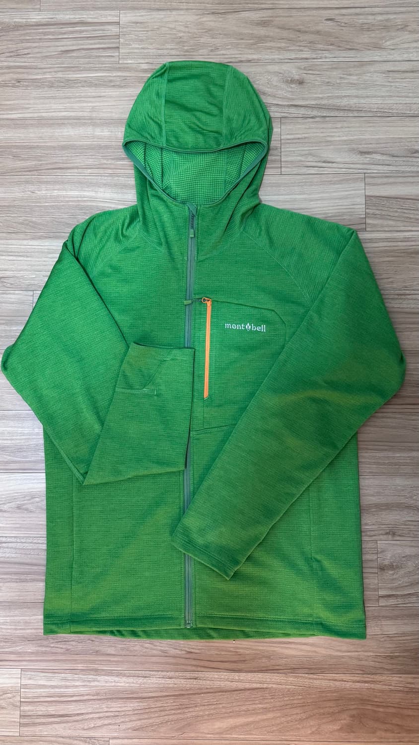 몽벨 CLIMAGRID 후드 자켓 그린 M 상품이미지1