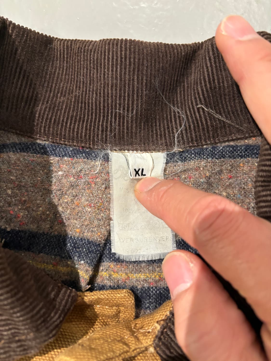 빈티지 4포켓 블랭킷 초어 자켓   상품이미지7