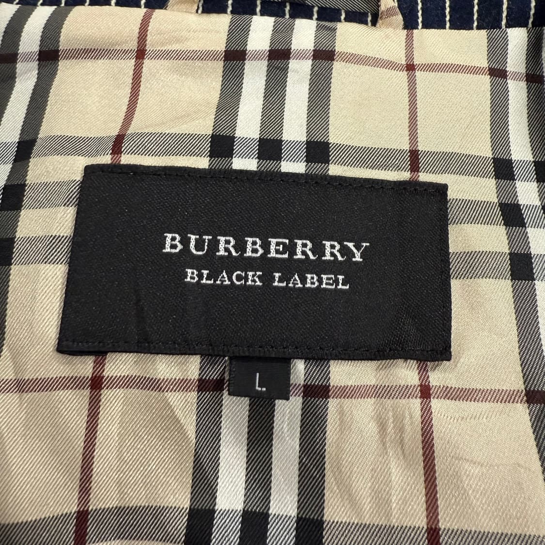 [정품/L] 버버리 블랙 라벨 스트라이프 자켓 b14 상품이미지5