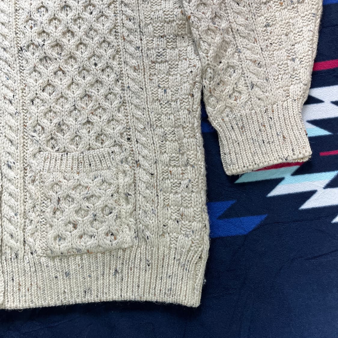 (Aran Crafts)아란크래프트 헤비울 100%가디건(실측확인) 상품이미지4