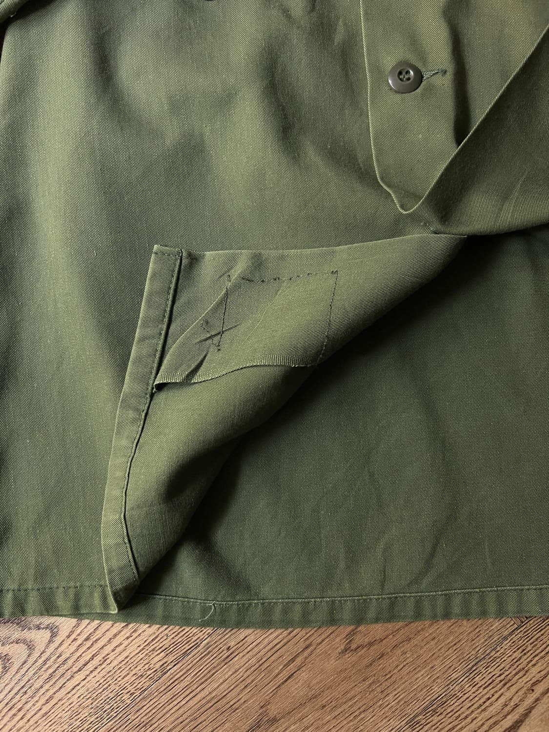 [M]70's 오리지널 U.S ARMY OG-507셔츠 상품이미지7