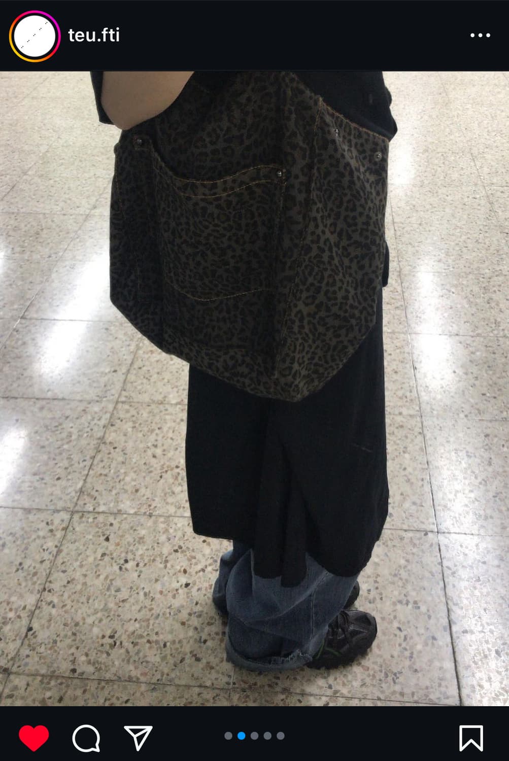 튜프티 leopard big bag 상품이미지2
