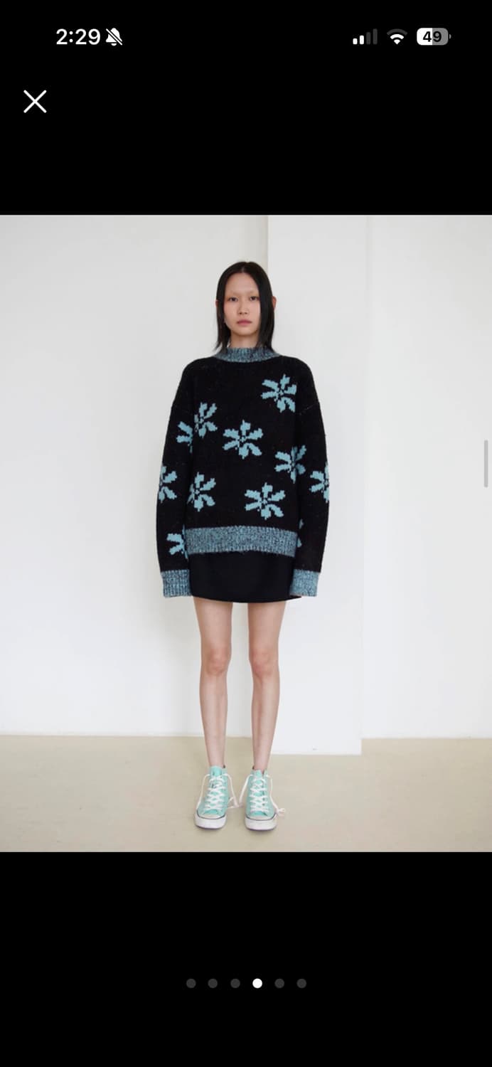 베이비센토르 플라워 니트 상품이미지1