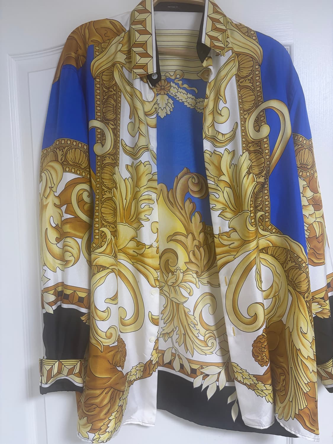 베르사체 실크셔츠 상품이미지1