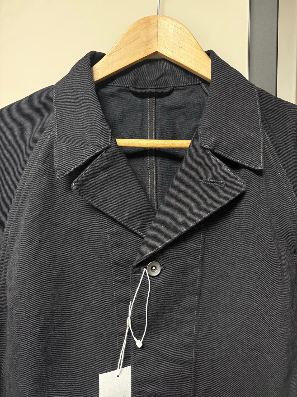 코모리 Comoli 26SS 블랙 데님 워크 재킷 D01-01002 상품이미지2