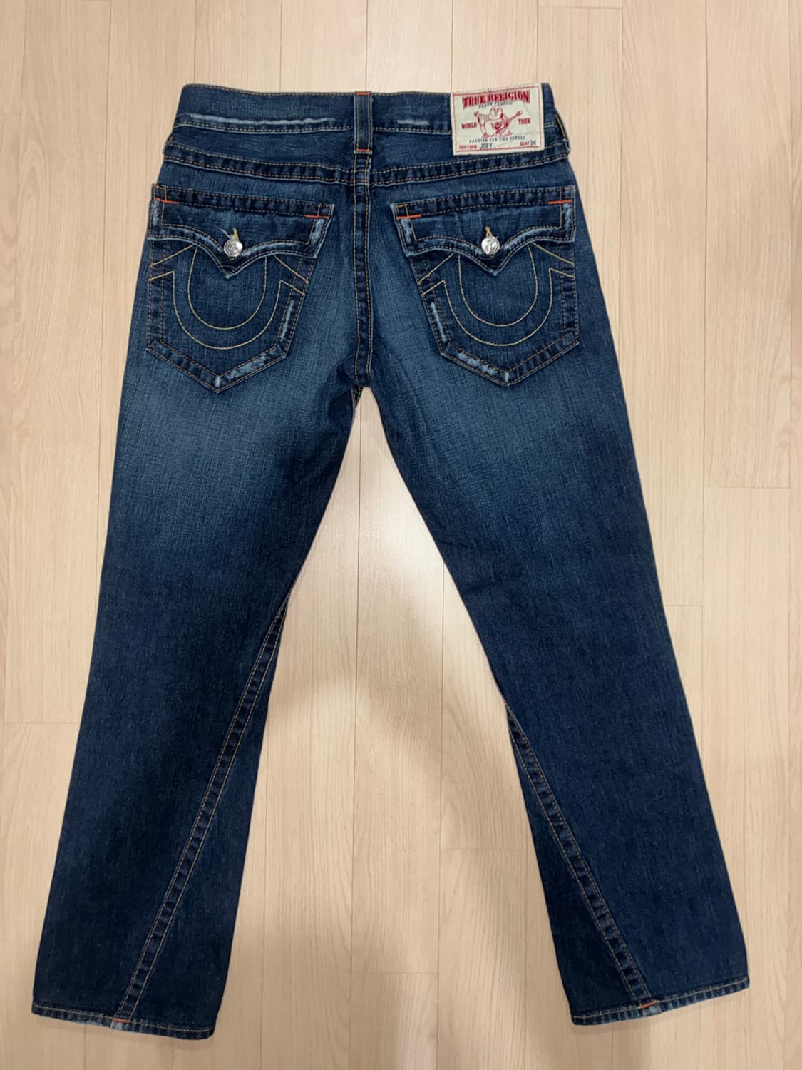 트루릴리전 조이 워싱 부츠컷 데님 y2k 상품이미지8