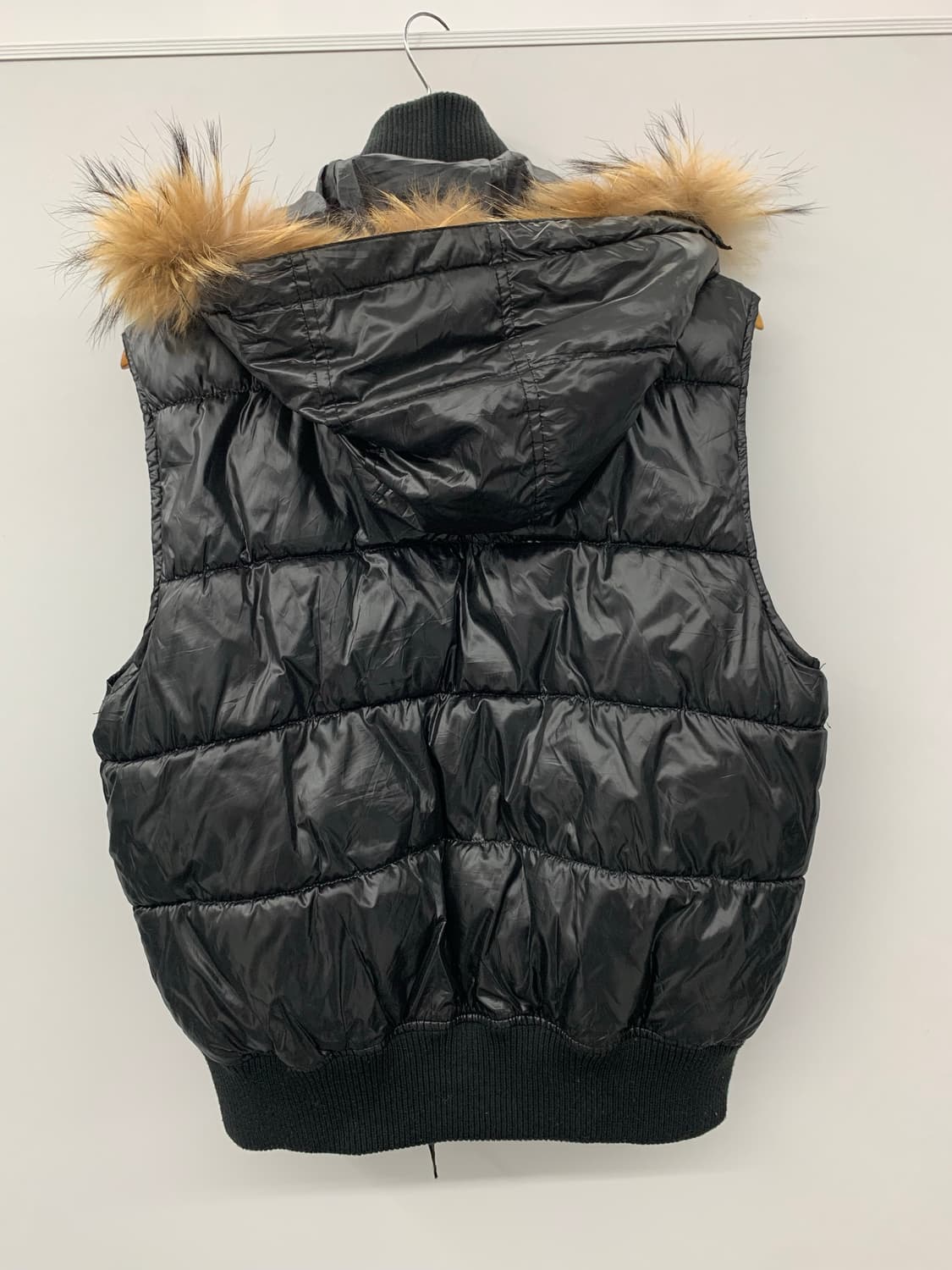 Y2k 투웨이 퍼 다운 베스트 상품이미지6