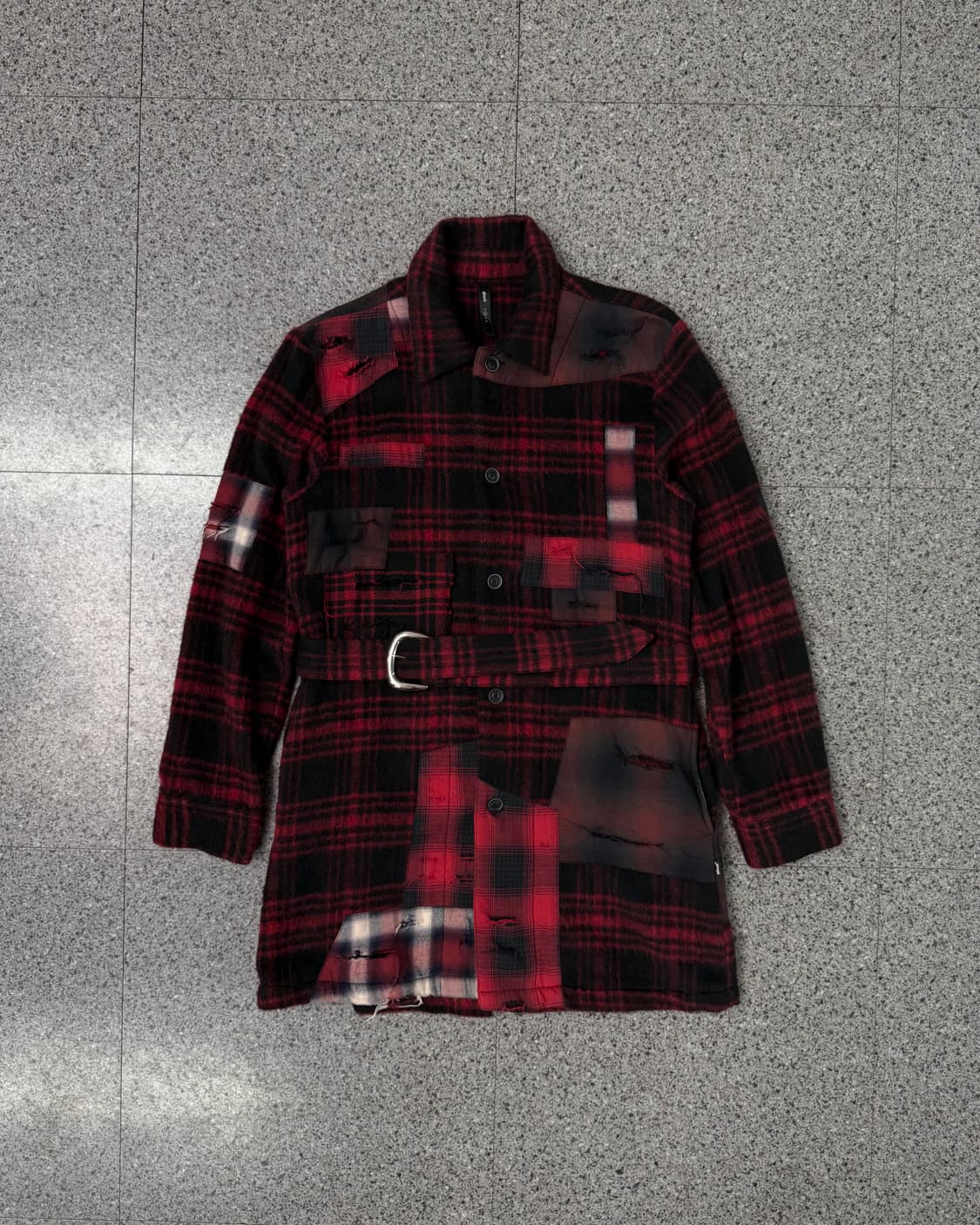 glamb punk belted half coat 상품이미지1