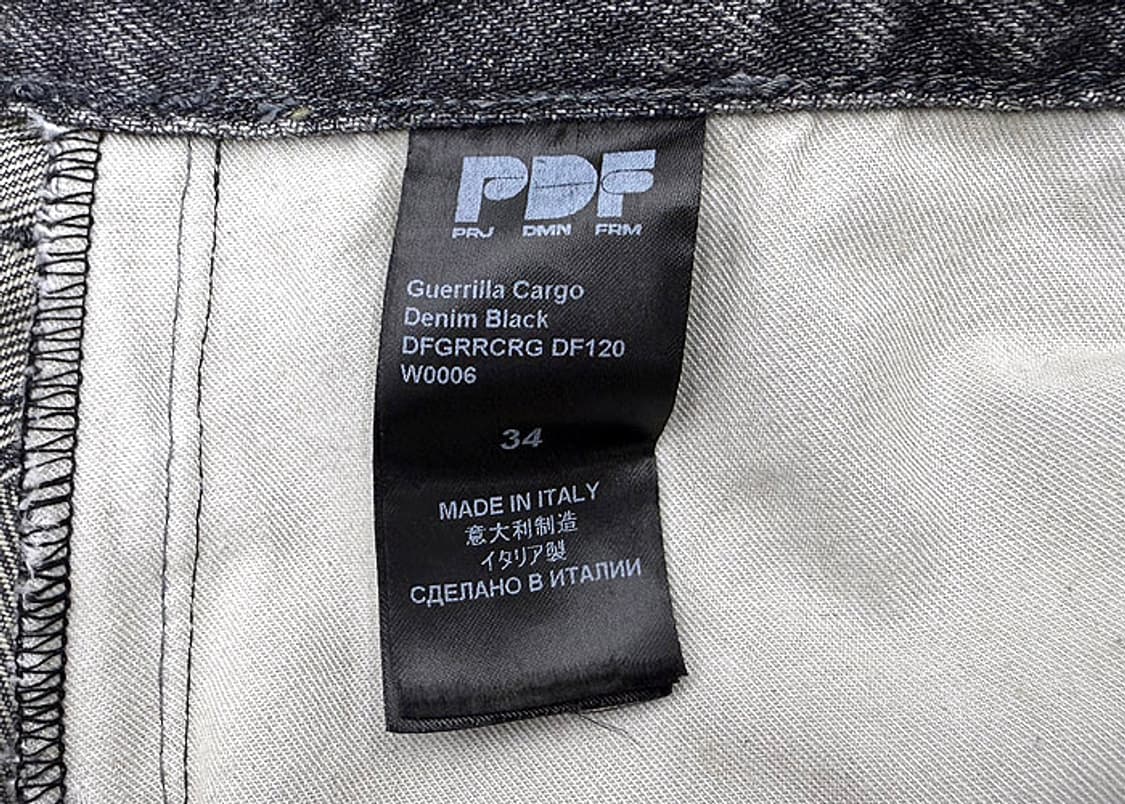 PDF 게릴라 카고 데님 팬츠 상품이미지9