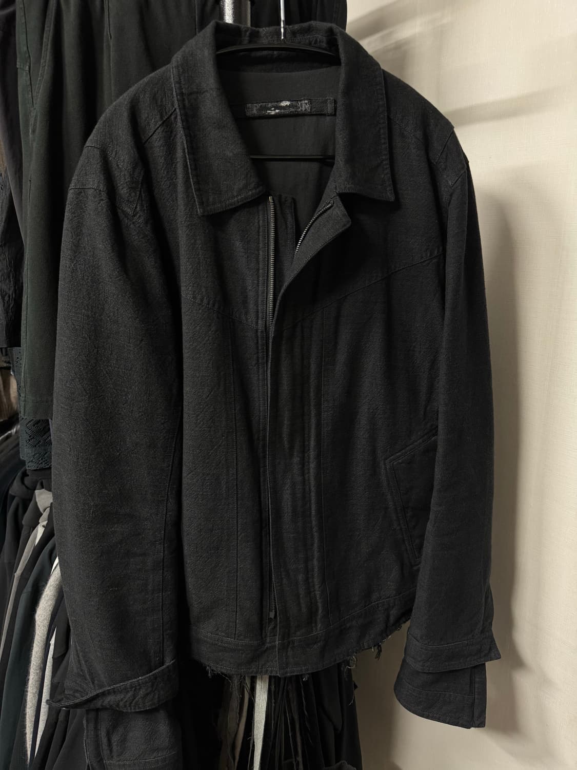 double sleeve blouson / shade 상품이미지1