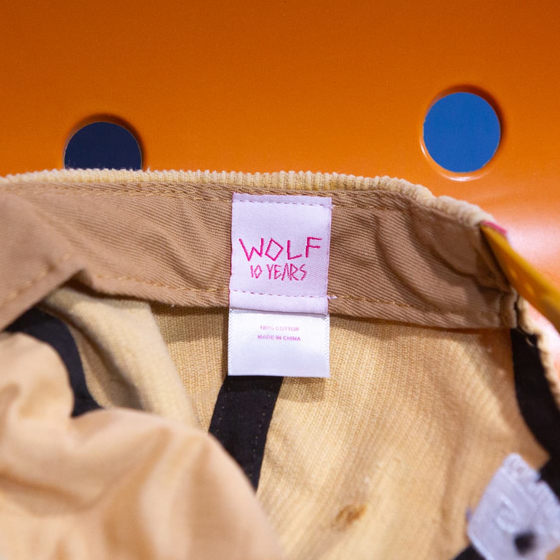 골프왕 WOLF era 10th Slater코듀로이 캡 상품이미지3
