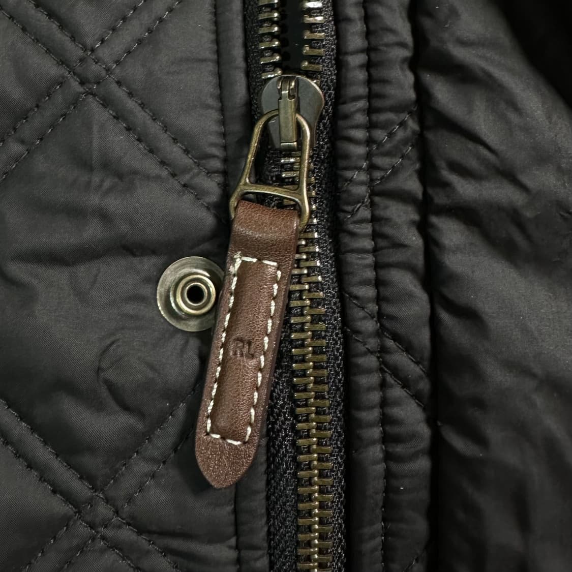 폴로 랄프로렌 우먼스 블랙 퀼팅 베스트 상품이미지5