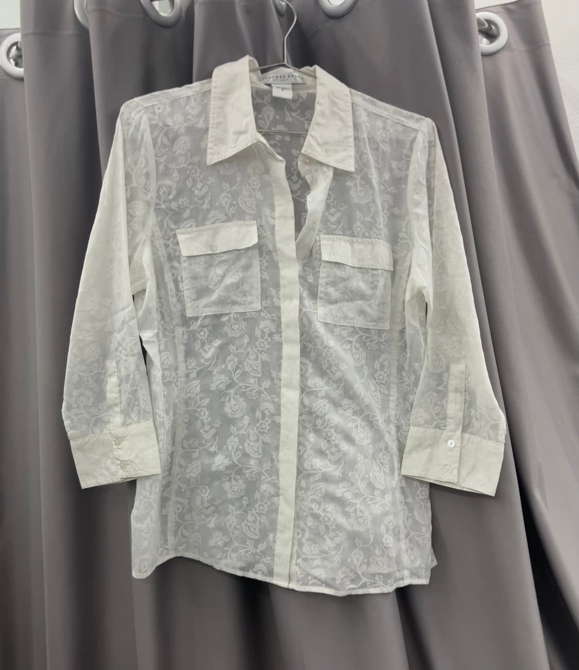 시스루 소프트 셔츠 상품이미지1