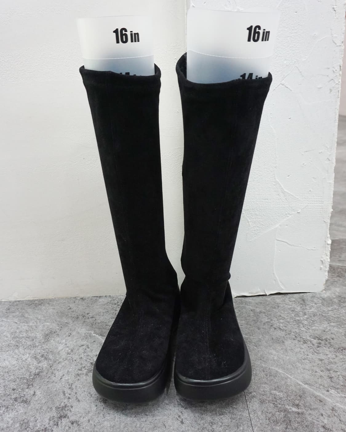 Velvet Slim Boots 상품이미지4