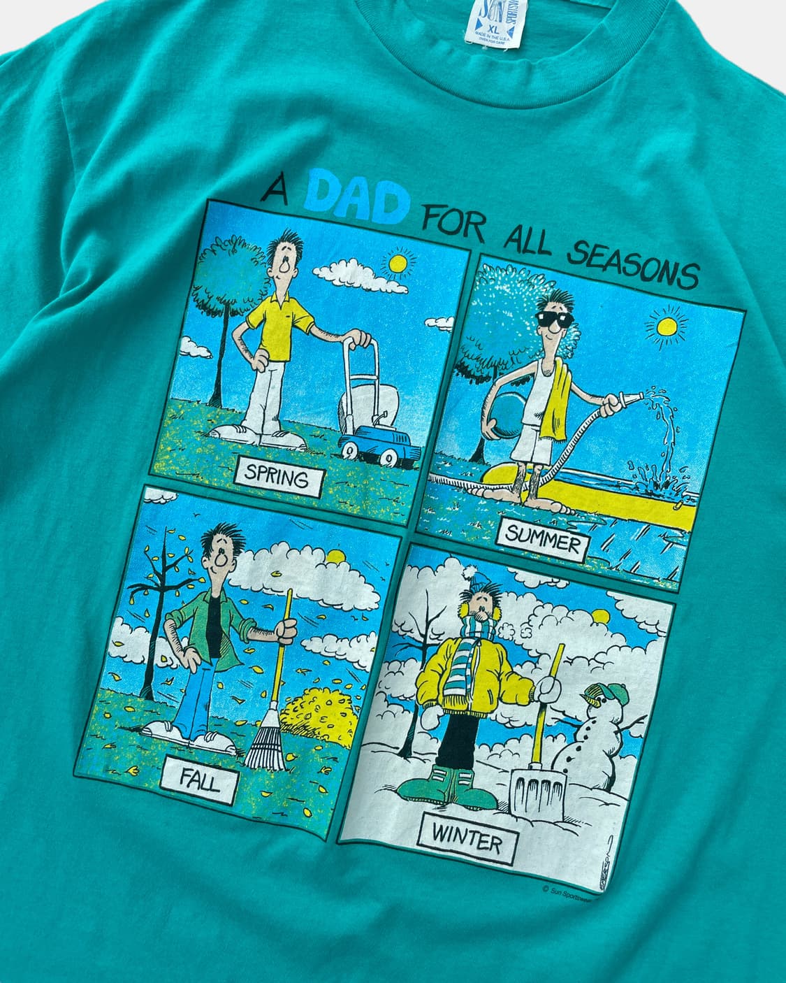 80‘s Daddy Printing tee 상품이미지4