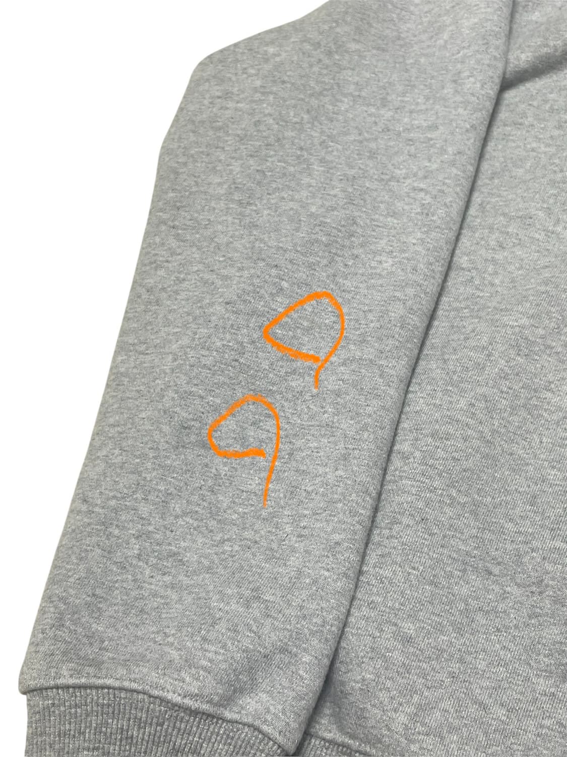 유니폼브릿지 코튼 로고 긴팔 맨투맨 후드티 그레이 상품이미지6