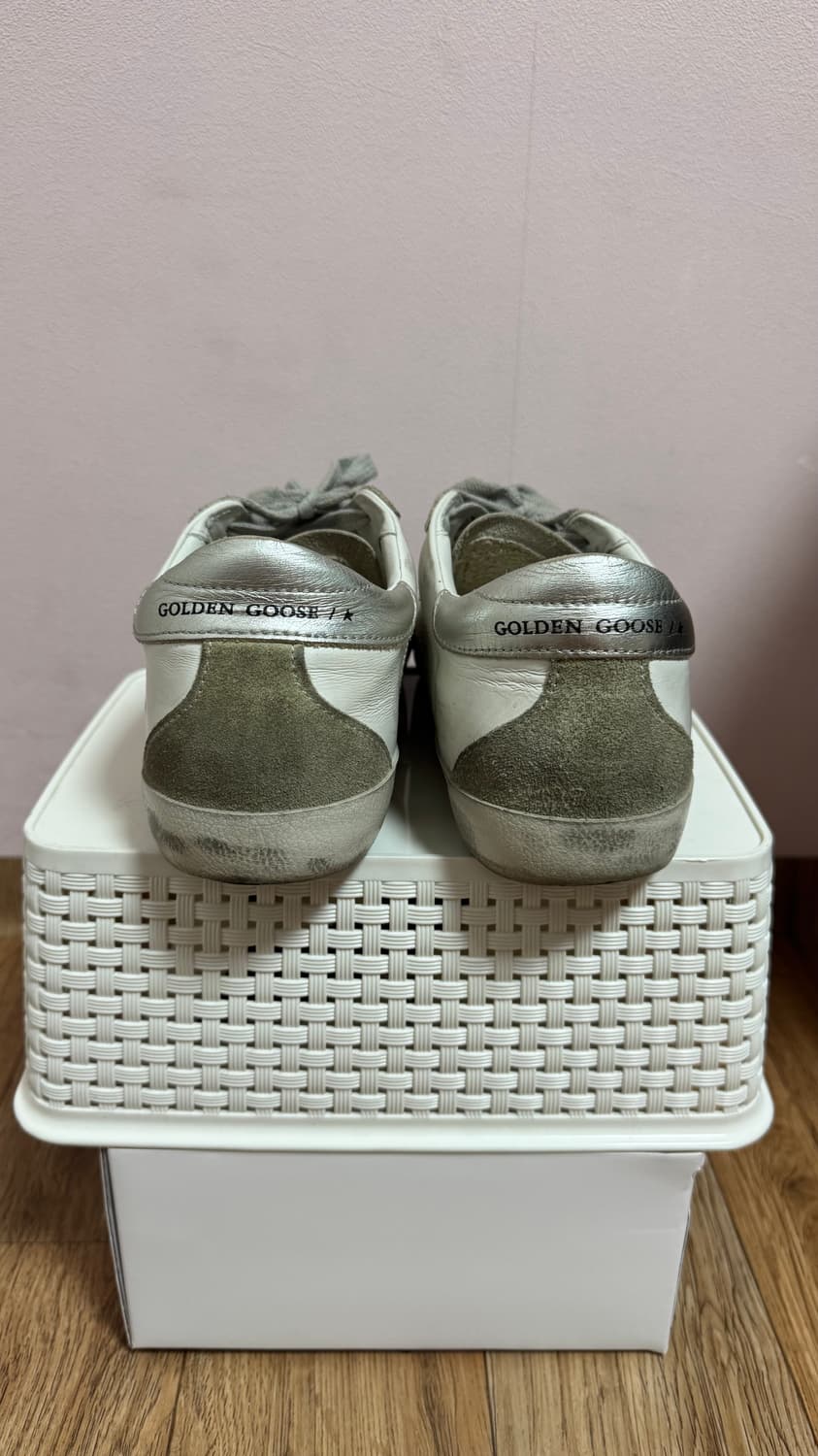 여성 골든구스 스니커즈 실버 - 38 상품이미지3