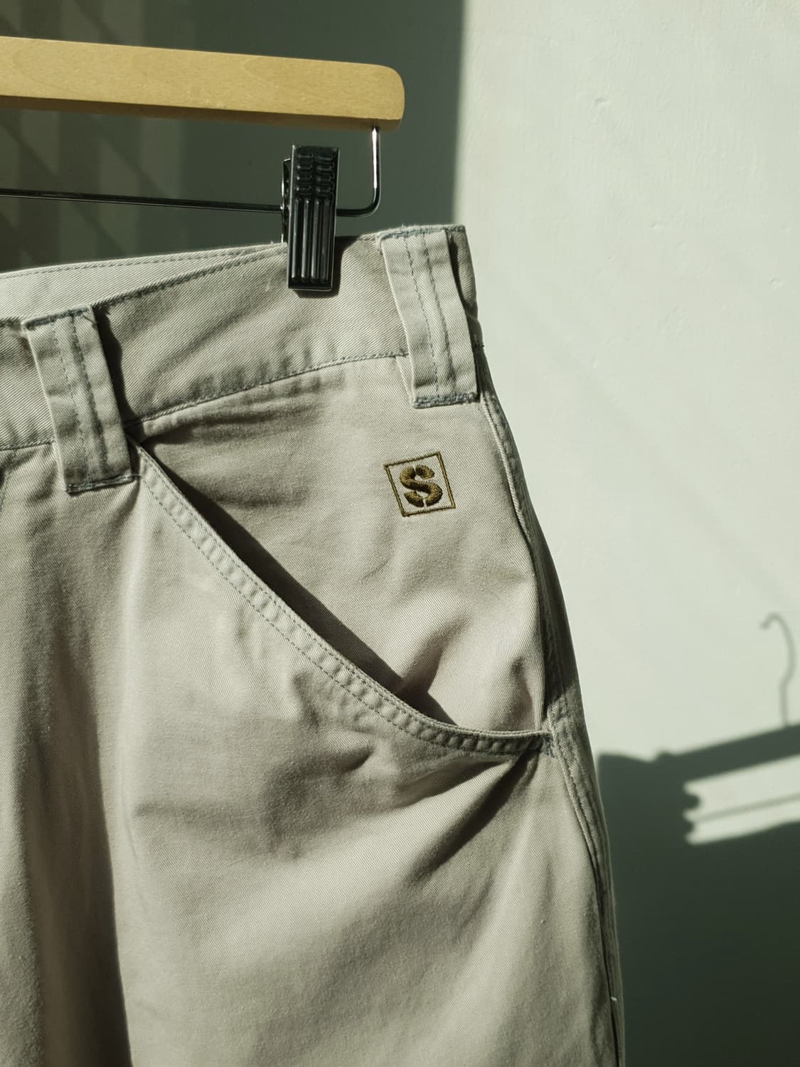 90s STUSSY work shorts 상품이미지5