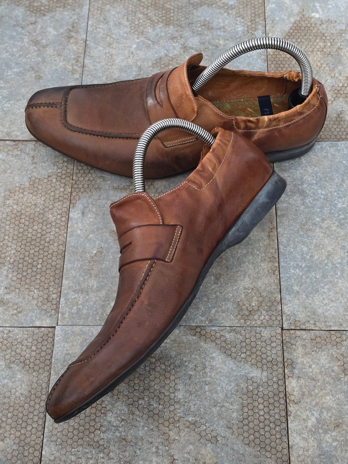 (260)폴스미스 빈티지 브라운 페니 로퍼 구두 상품이미지6