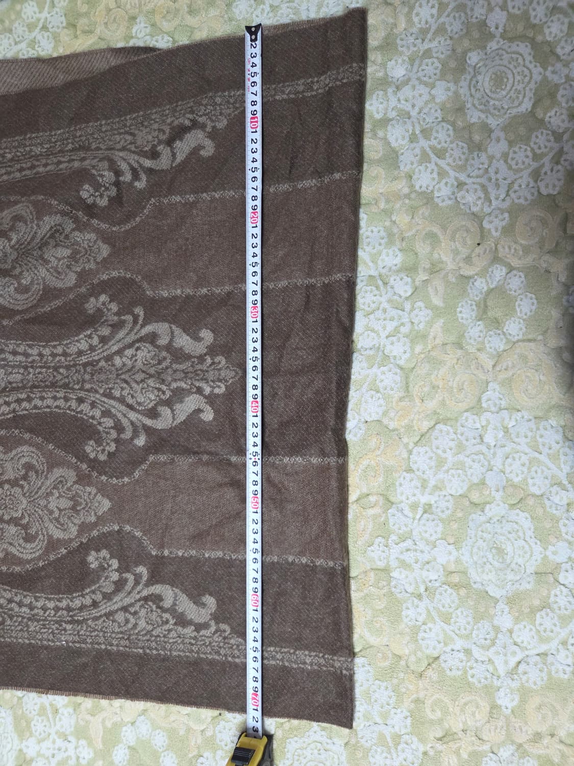 발망 BALMAIN 브라운 패턴 울머플러 상품이미지6