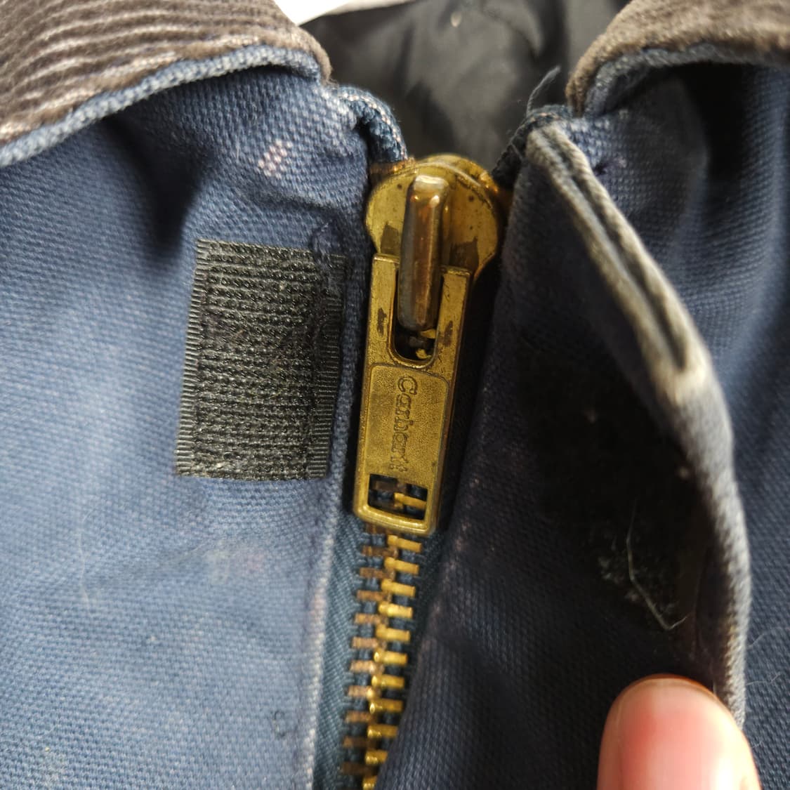 칼하트 초어 워크자켓 네이비 상품이미지5