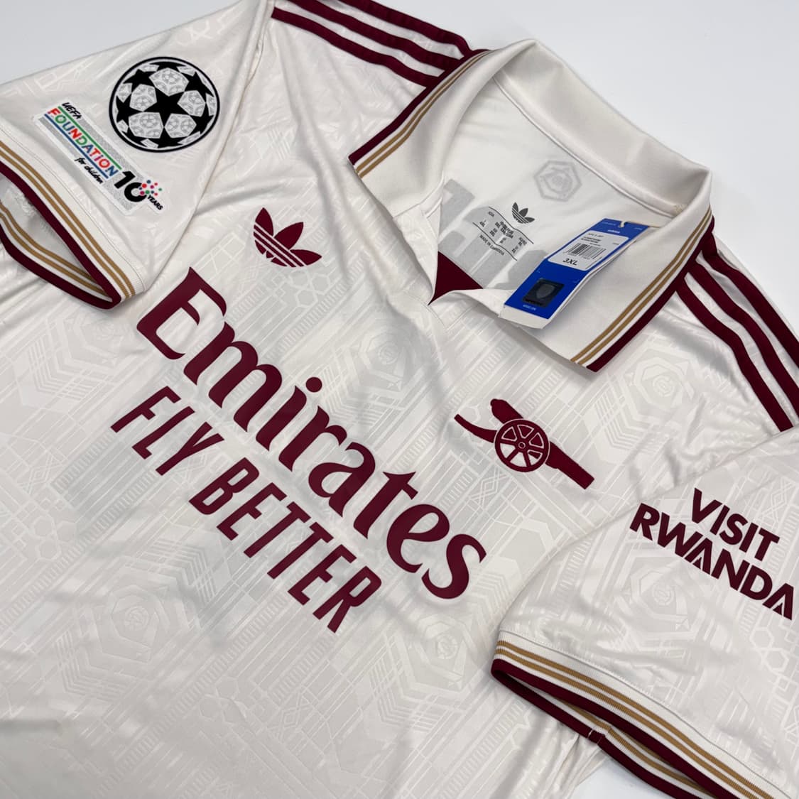 새상품 아디다스 25 26 아스날 써드 라이스 유니폼 상품이미지5