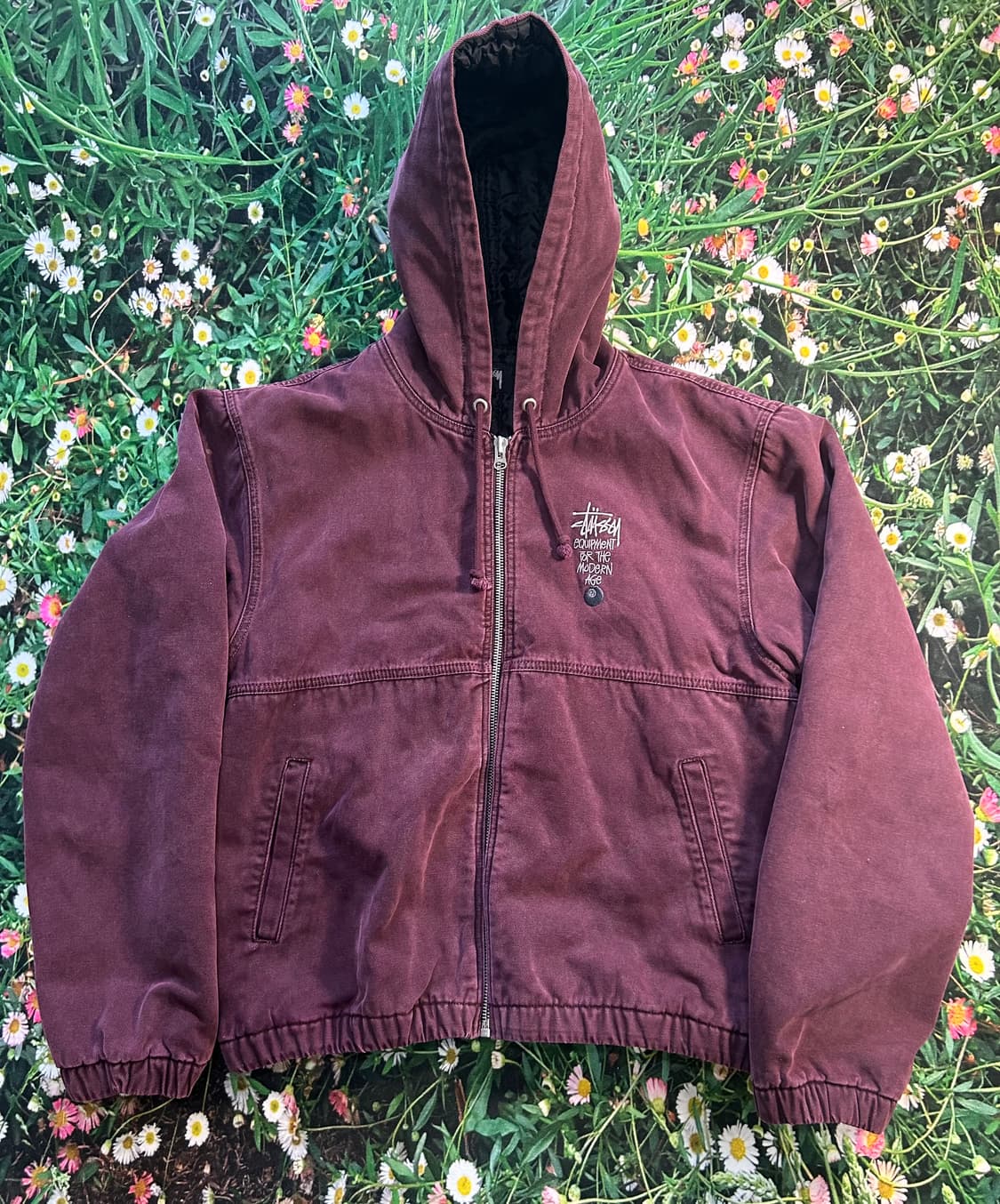 스투시 인슐레이트 워크 자켓 퍼플 XL 상품이미지1