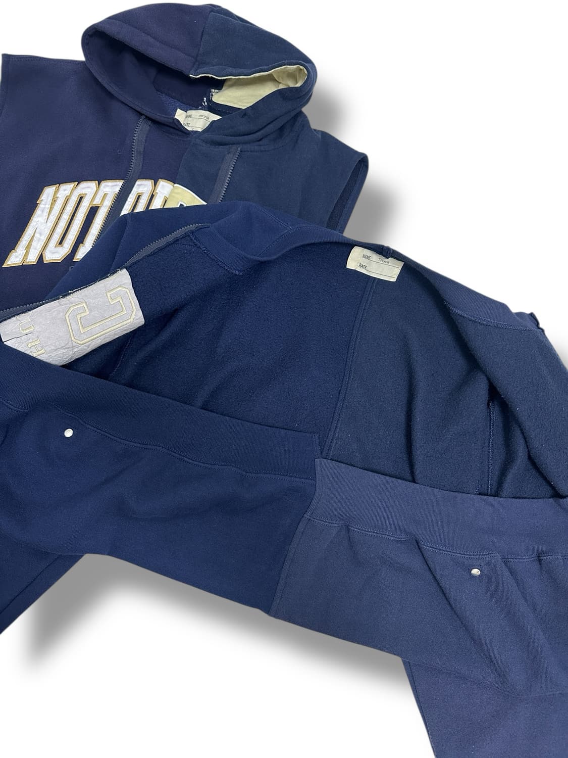 CIRCA ADJUSTABLE LENGTH LAYERED SWEATTOP 상품이미지6