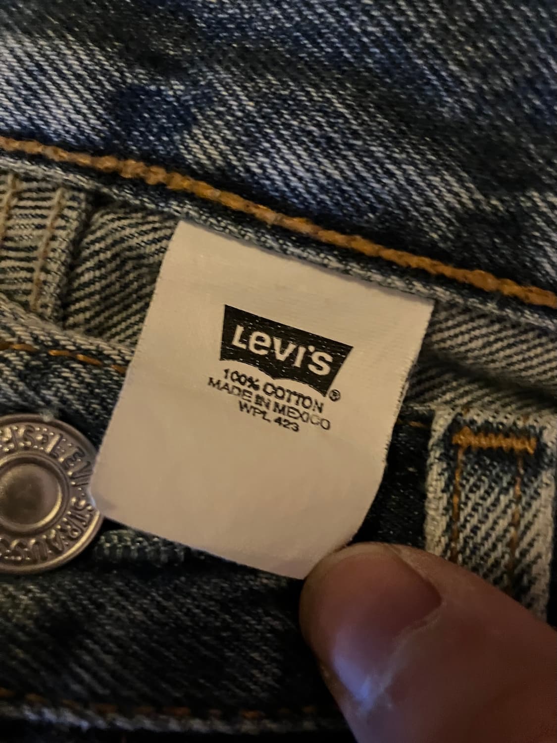 빈티지 리바이스 501xx 0000 데님 팬츠 상품이미지6