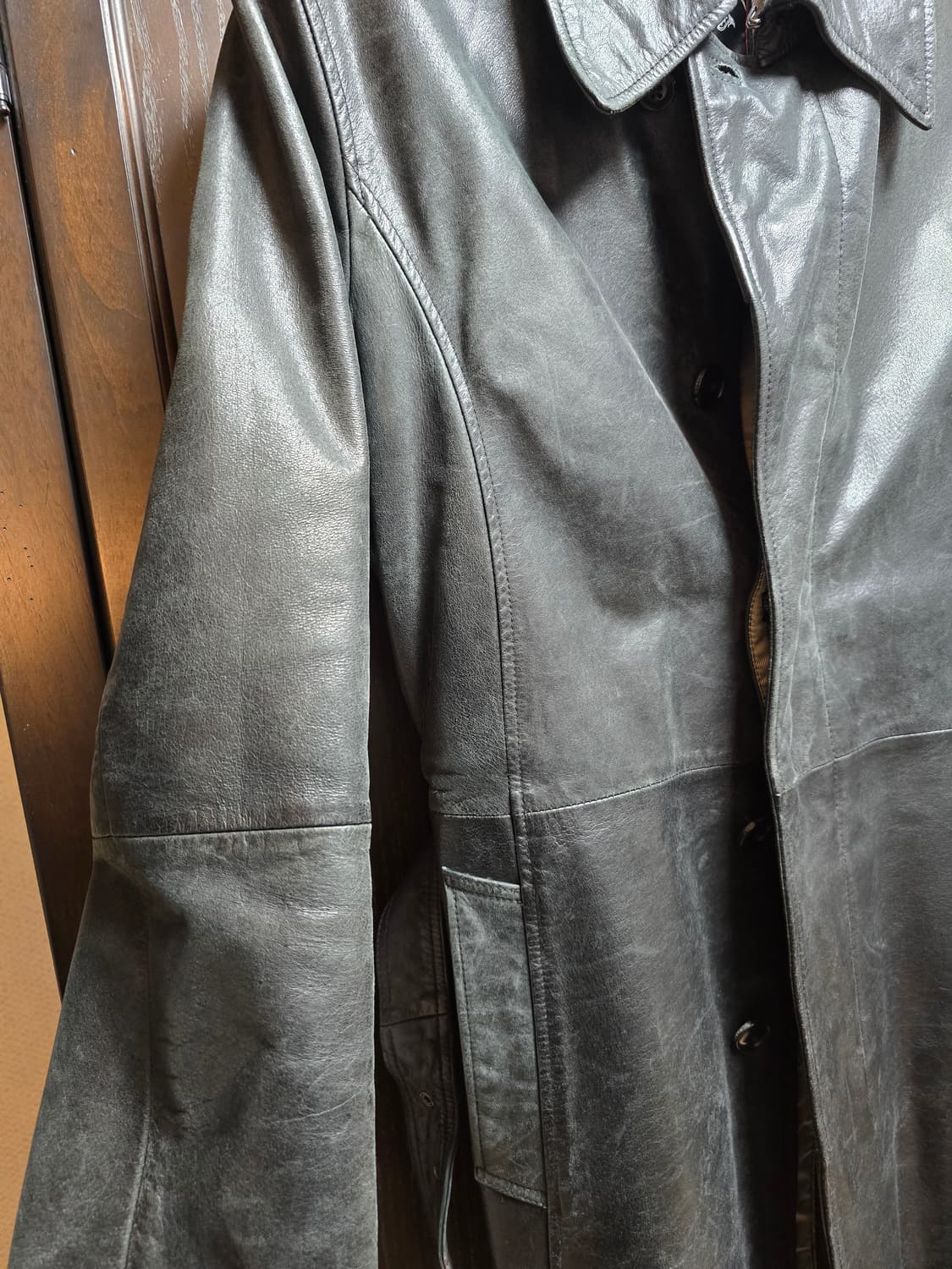 일본 토네이도 마트 버팔로 소가죽자켓입니다 상품이미지2