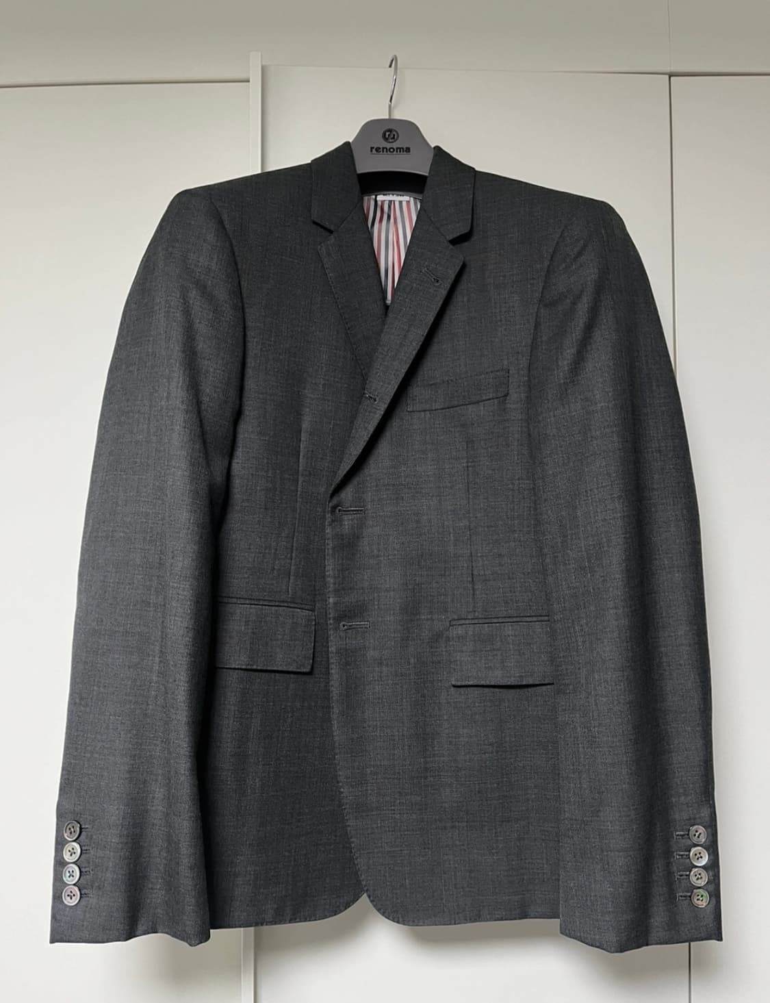 톰브라운 남성 블레이저 다크 그레이 Size 2 상품이미지1