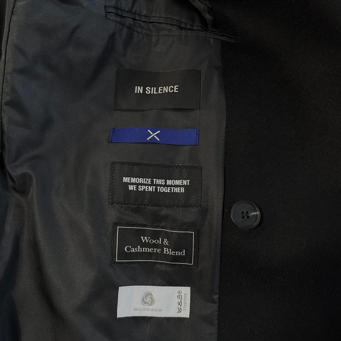 인사일런스 울 캐시미어 롱 코트 상품이미지3