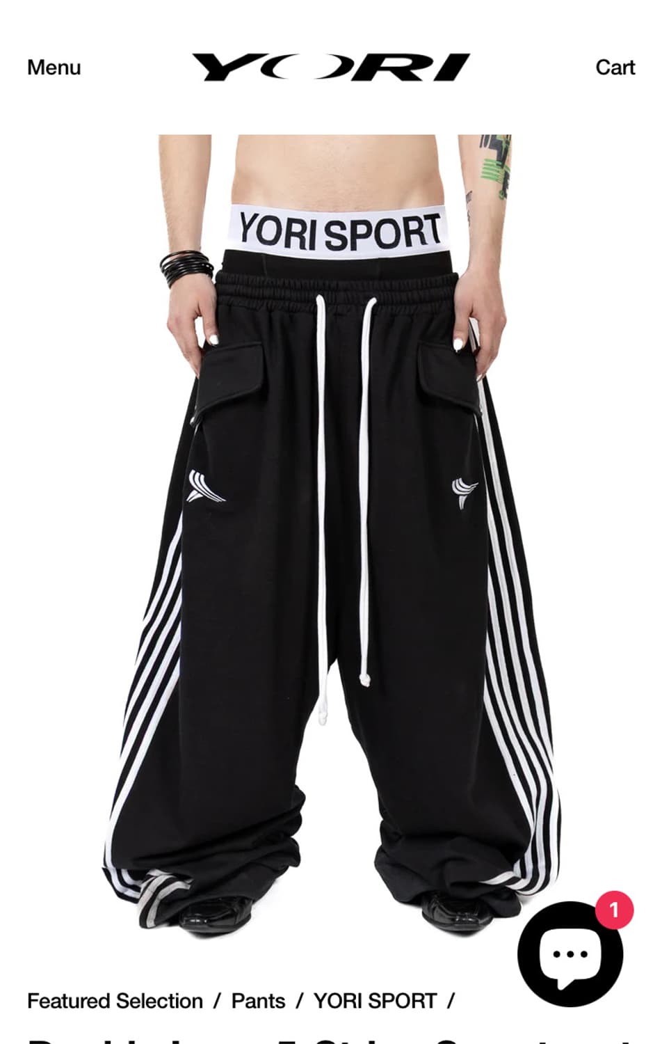 (구매)yori sport 스웻팬츠 s사이즈 구합니다 상품이미지1