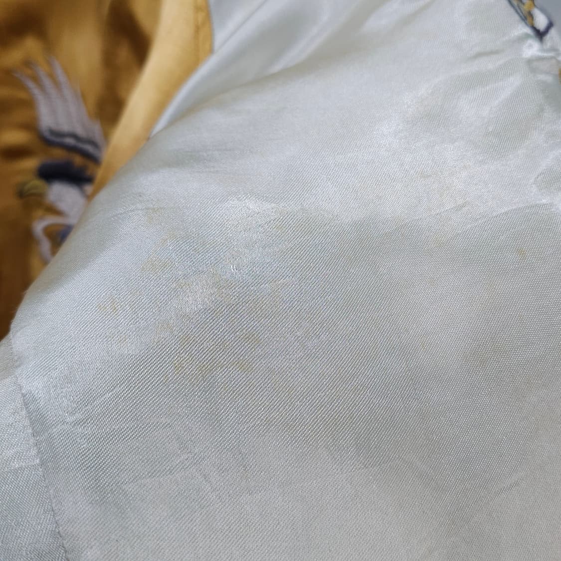 HOUSTON 독수리 용 무늬 스카쟌 자켓- M 상품이미지6