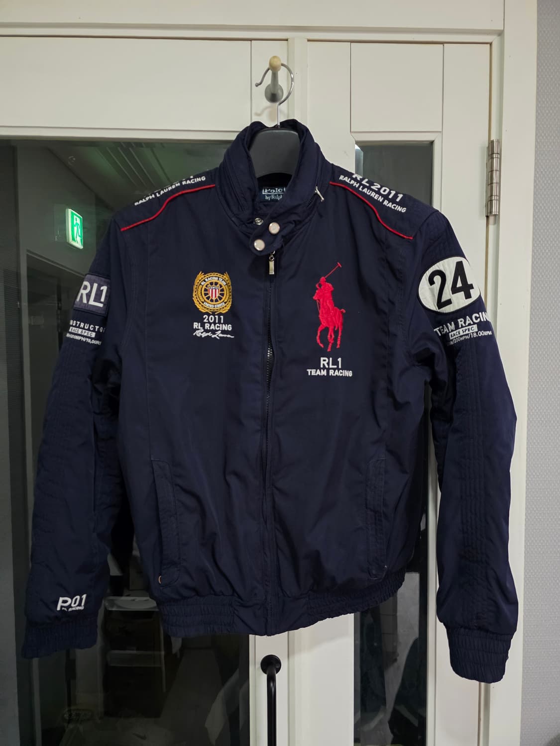 폴로 레이싱자켓 점퍼 m 상품이미지1