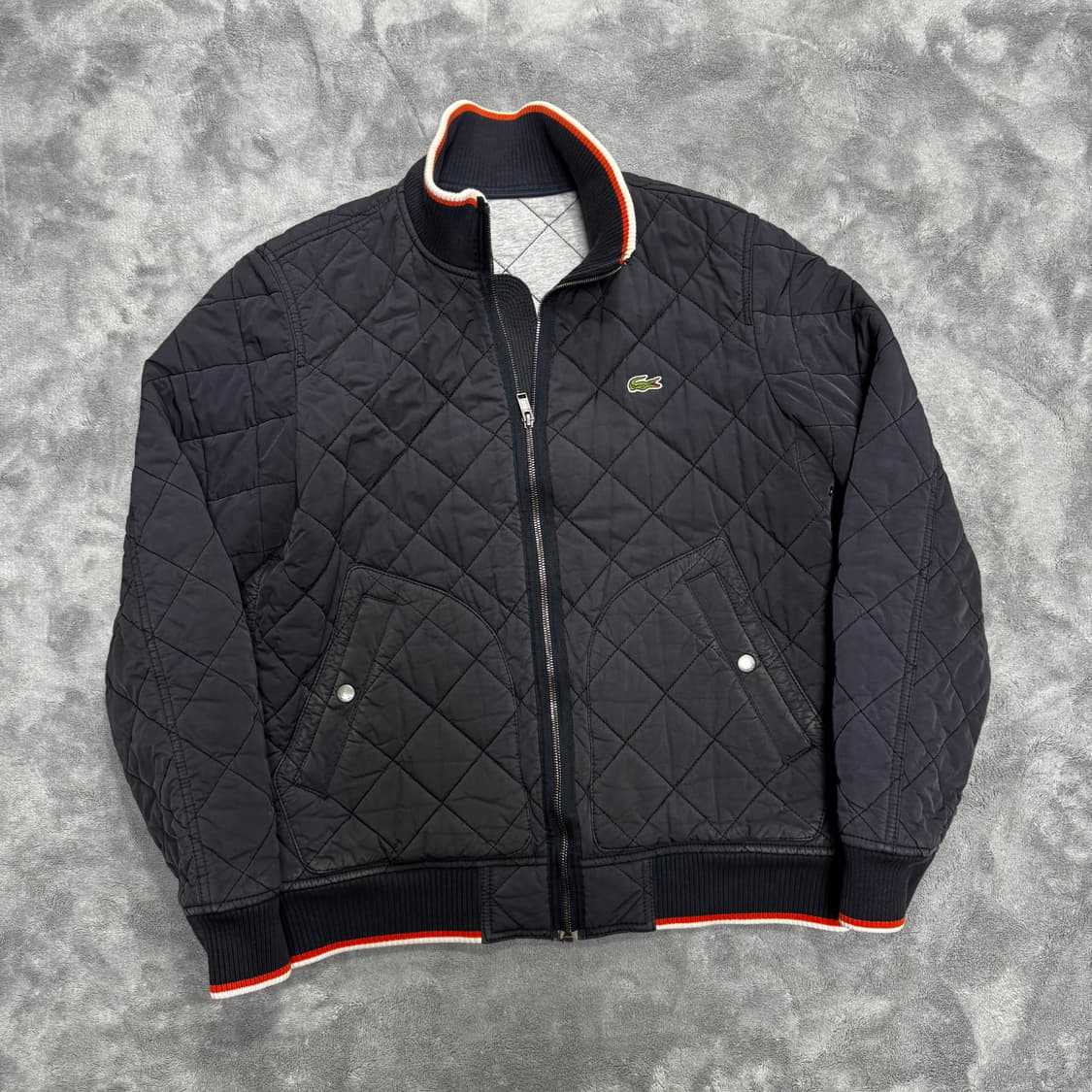 라코스테 퀄팅 봄버자켓 상품이미지2