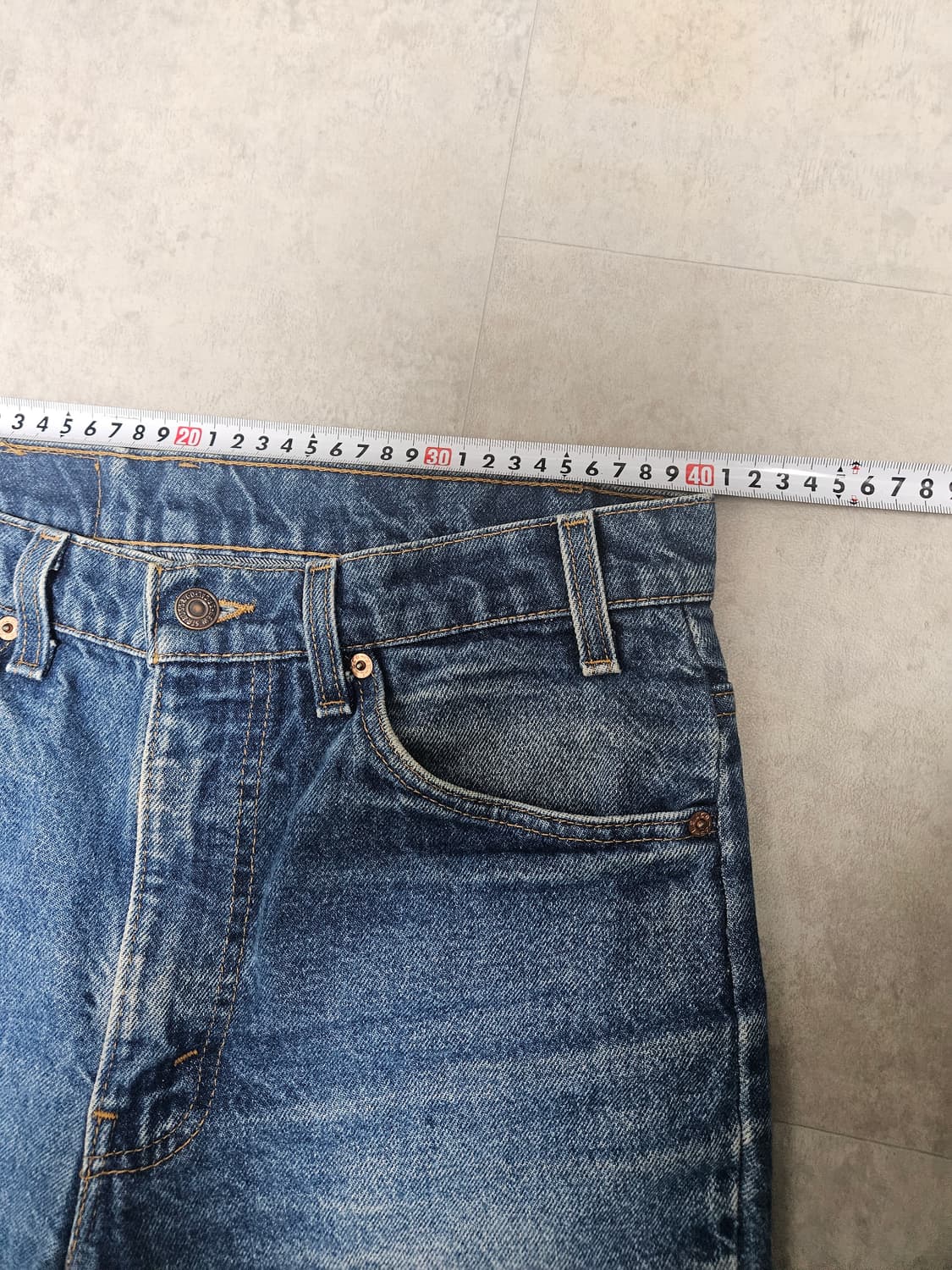 [40cm] 90s 리바이스 517 오렌지탭 33x32 상품이미지4