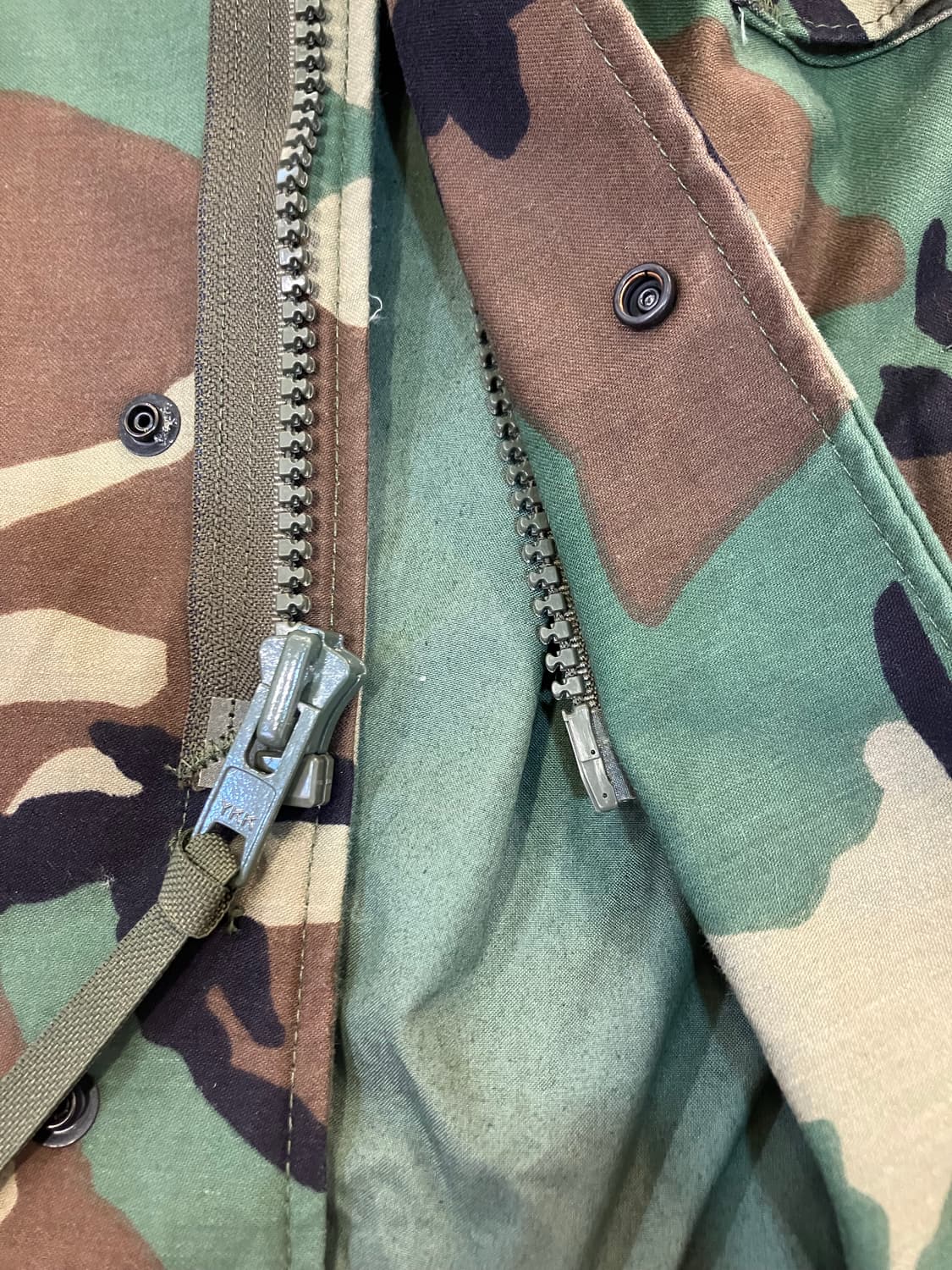 미군 M65 우드랜드 필드자켓 L 상품이미지7