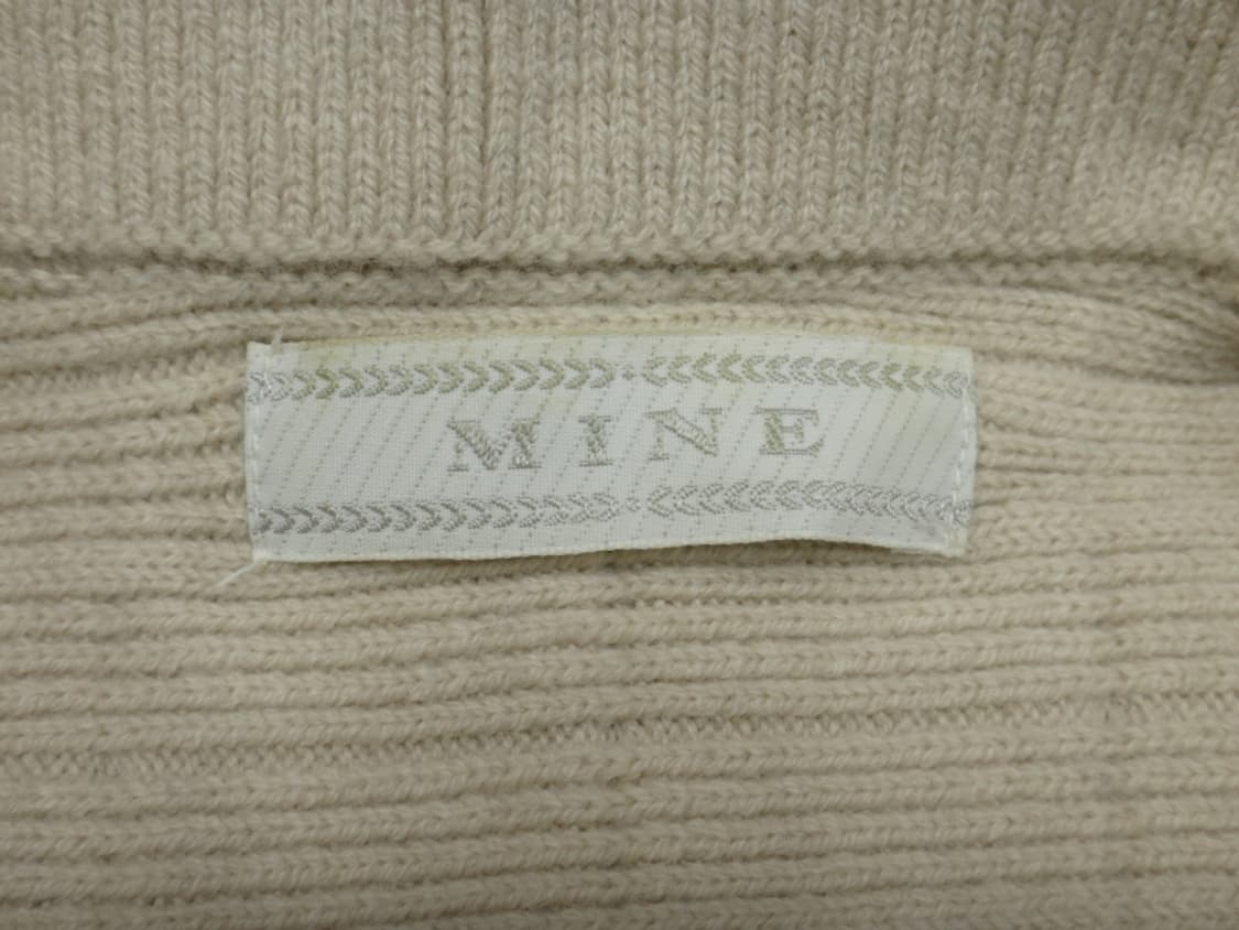 (90) 마인 MINE 밍크배색 울 코트 상품이미지9