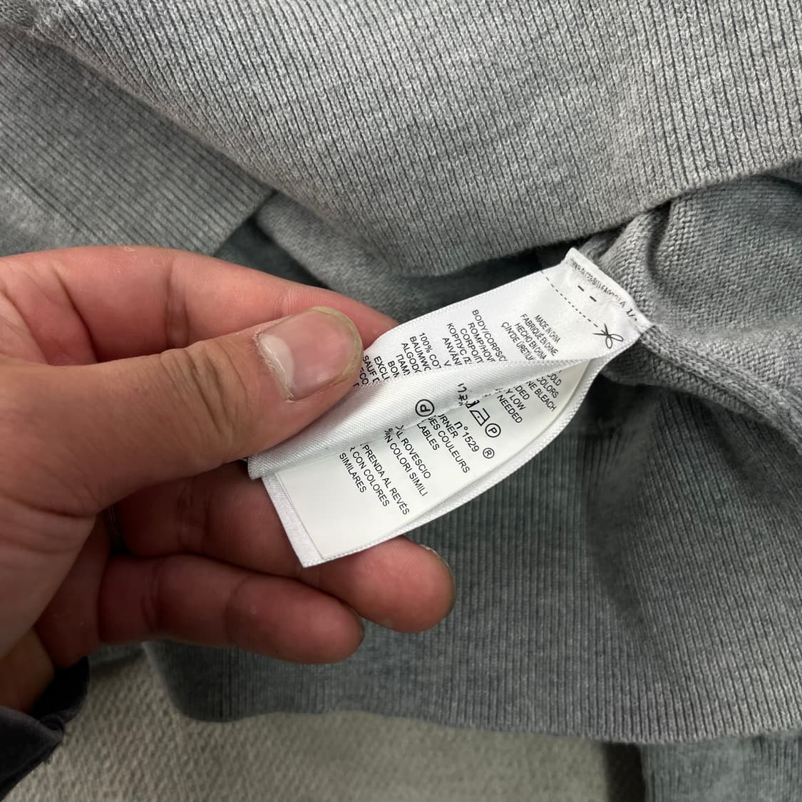 100 폴로랄프로렌 피마코튼 라운드넥 니트 상품이미지5