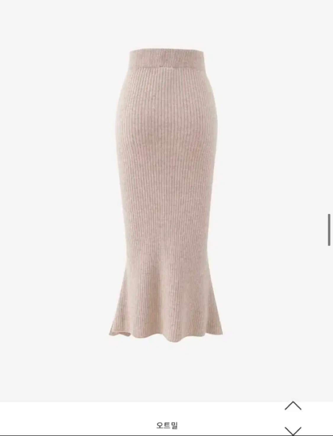새상품 시에 세레나 홀가먼트 스커트 치마 오트밀 상품이미지1